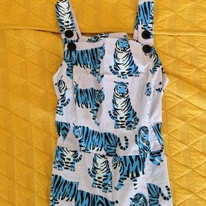 Nooworks Blue Tiger Overalls